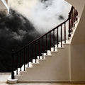 Clouds Rising Mural Wallpaper - room preview 05