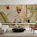Orchids Cropped II Mural Wallpaper - room preview 05