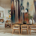 Dubai's Dreamlike Horizon Mural Wallpaper - room preview 05