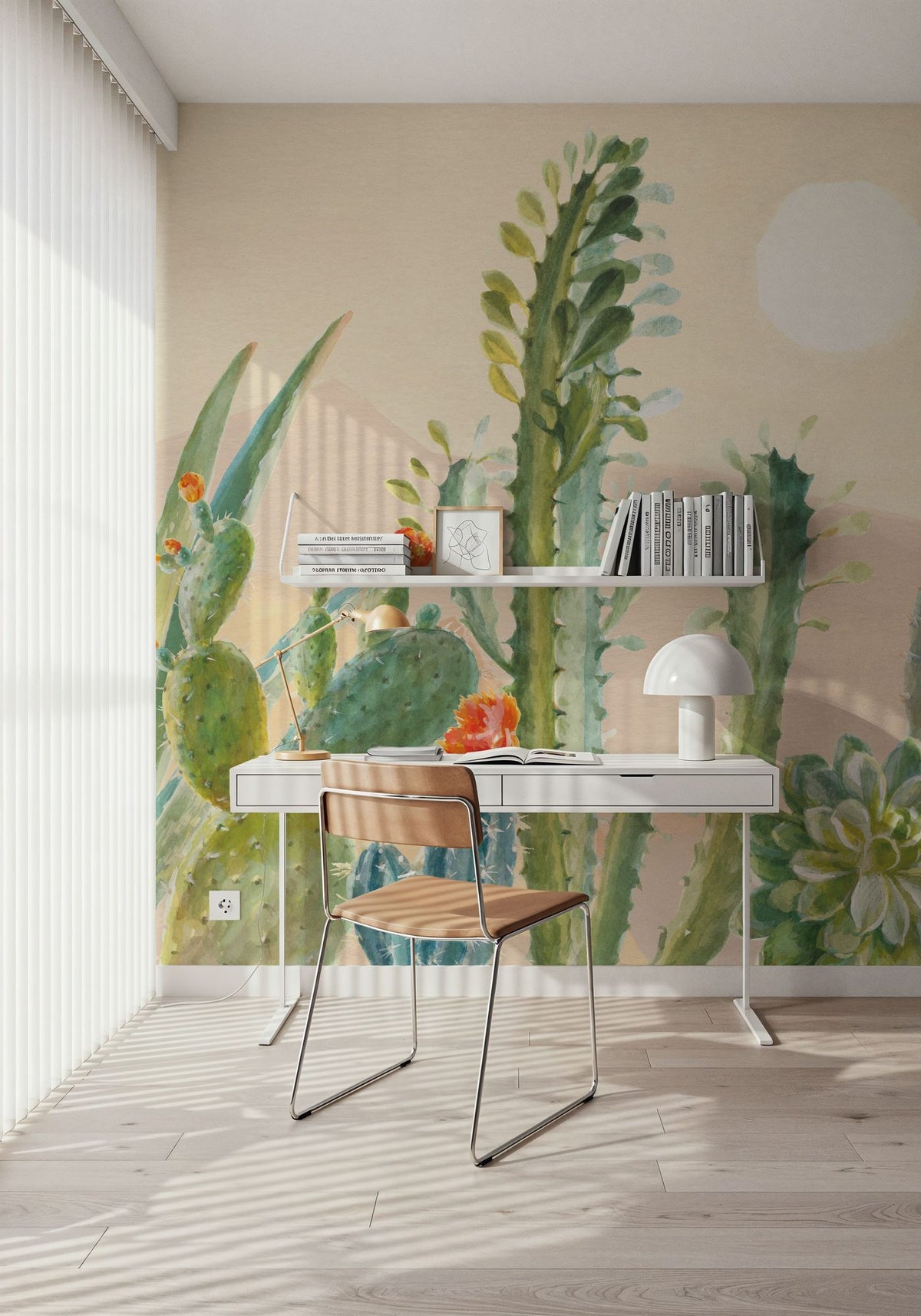 Desert Scorch Mural Wallpaper - room preview 05