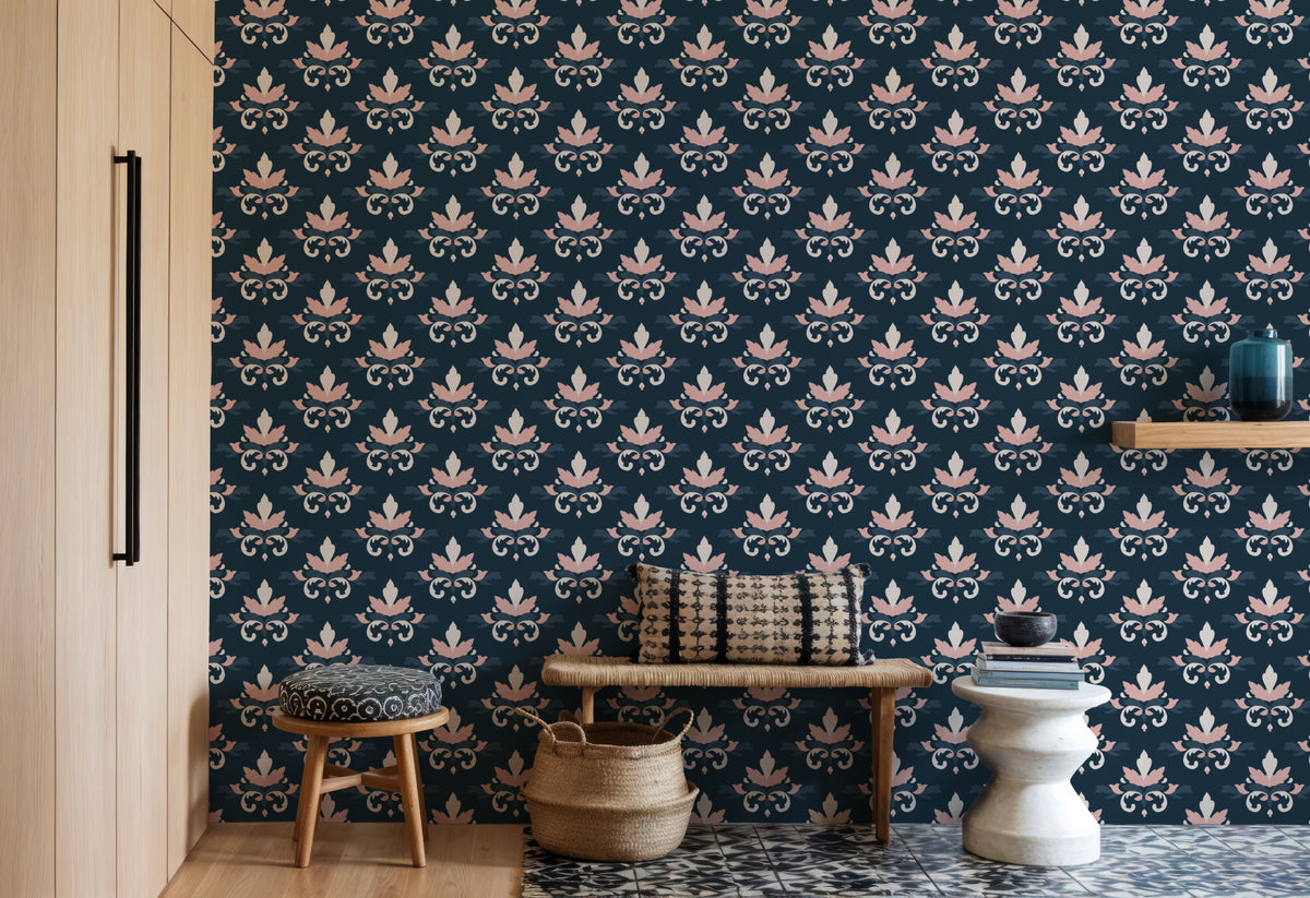 Heritage Blooms Mural Wallpaper - room preview 05