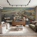 Greetings From the Airport Mural Wallpaper - room preview 05