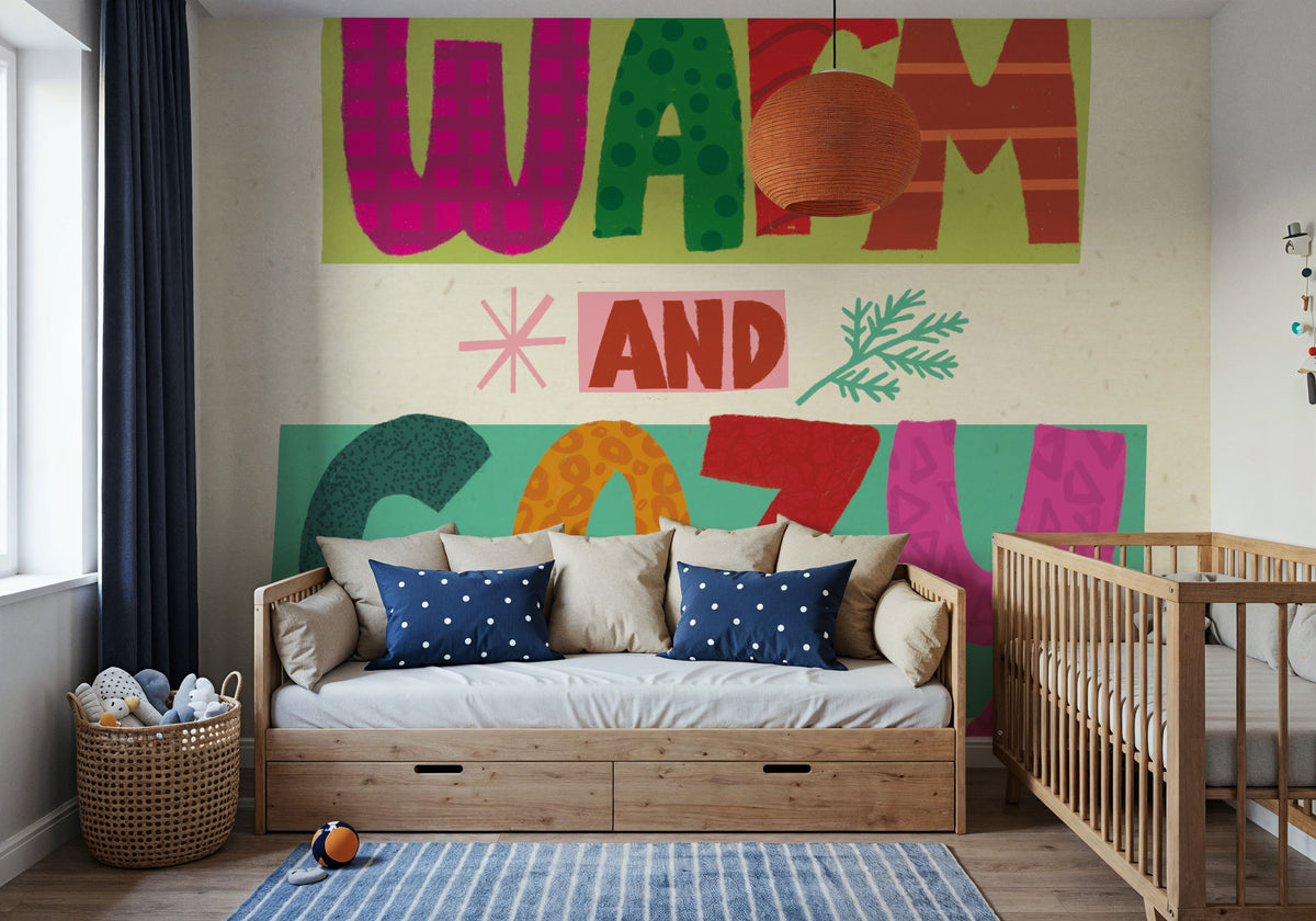 Festive Feelings III Mural Wallpaper - room preview 05