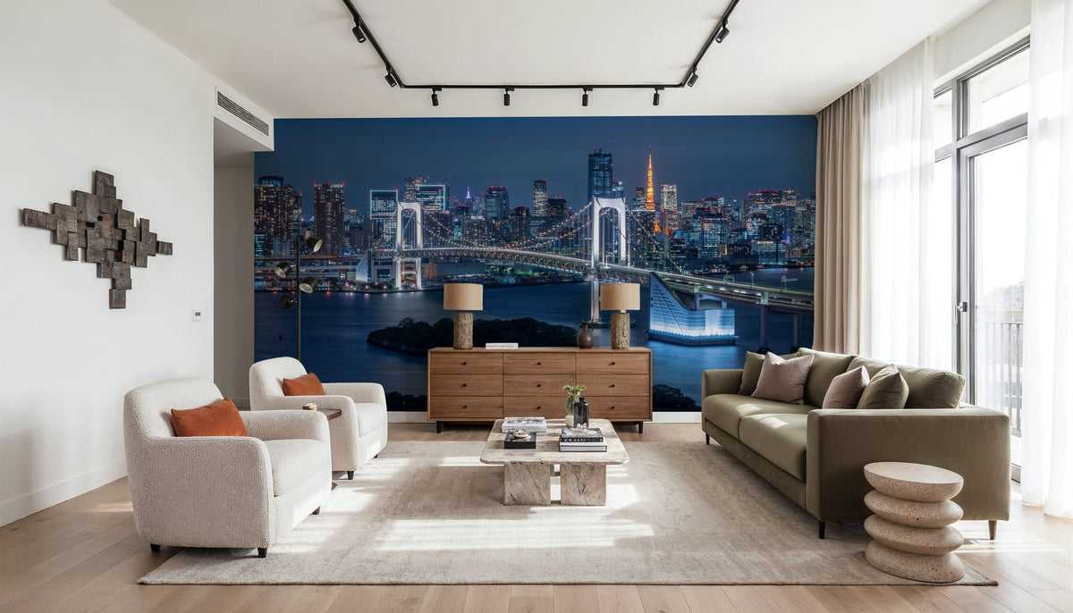 Rainbow Bridge Mural Wallpaper - room preview 05
