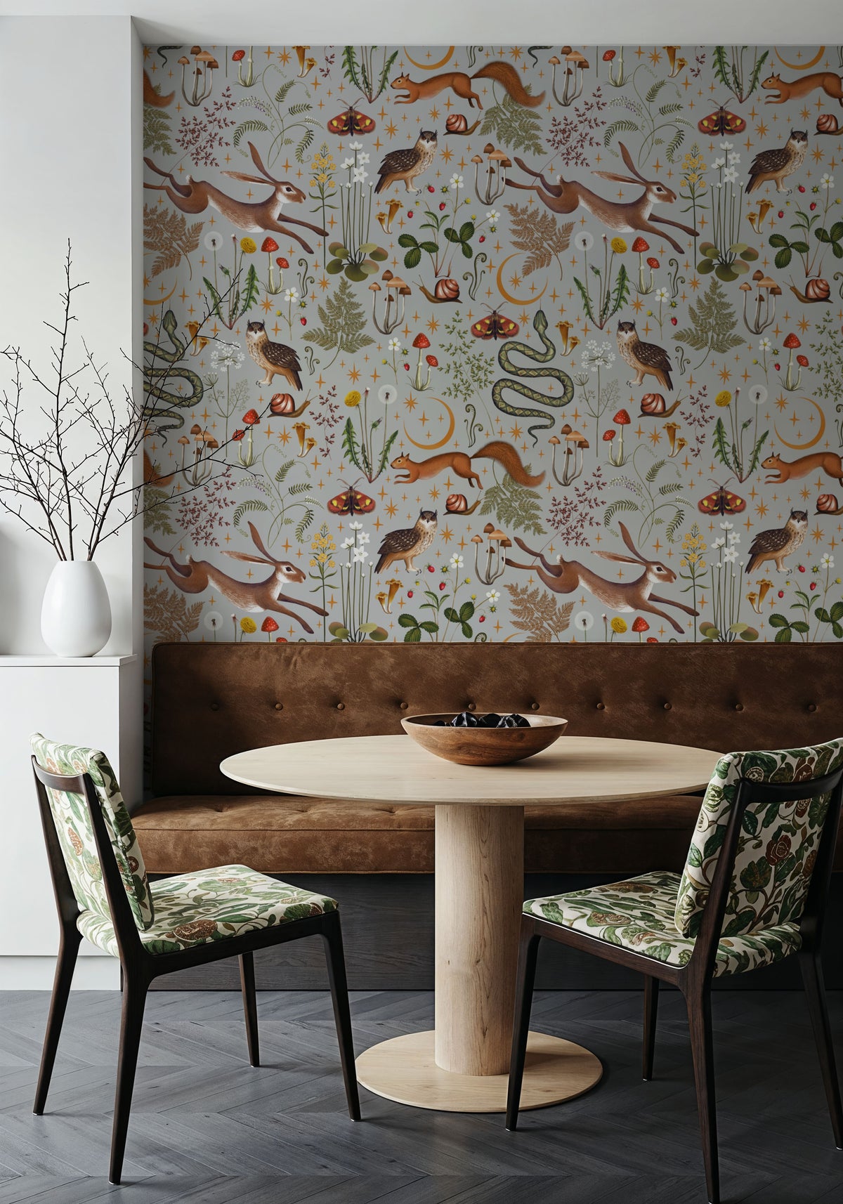 Fantasy Forest - Stone Mural Wallpaper - room preview 05