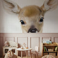 Peekaboo Baby Deer Mural Wallpaper - room preview 05