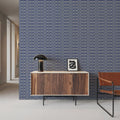 Nara Mirrored Flowers Mural Wallpaper - room preview 05