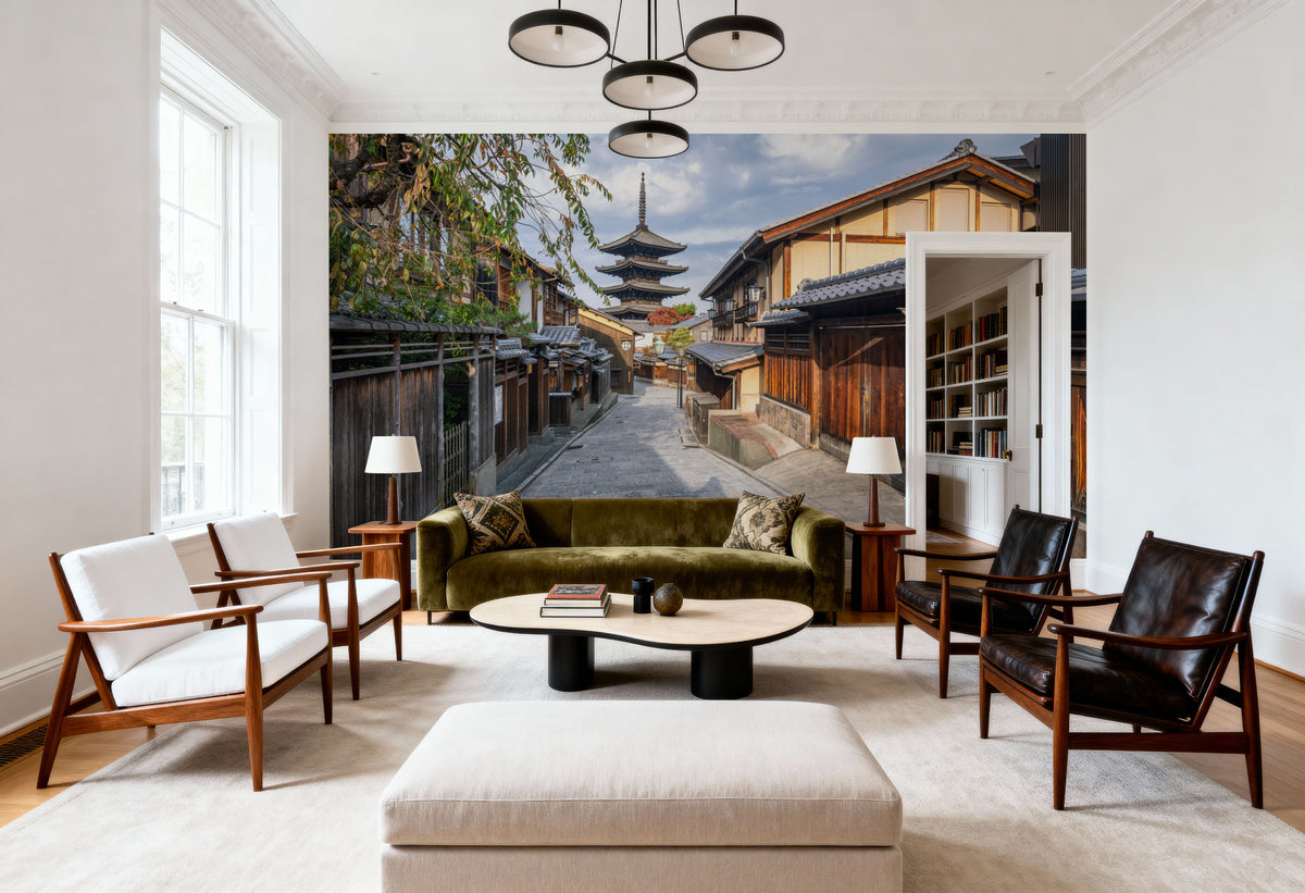 Yasaka Pagoda Mural Wallpaper - room preview 05