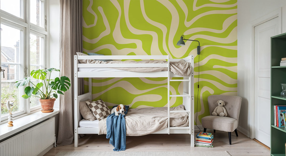 Octopus Effect Mural Wallpaper - room preview 05