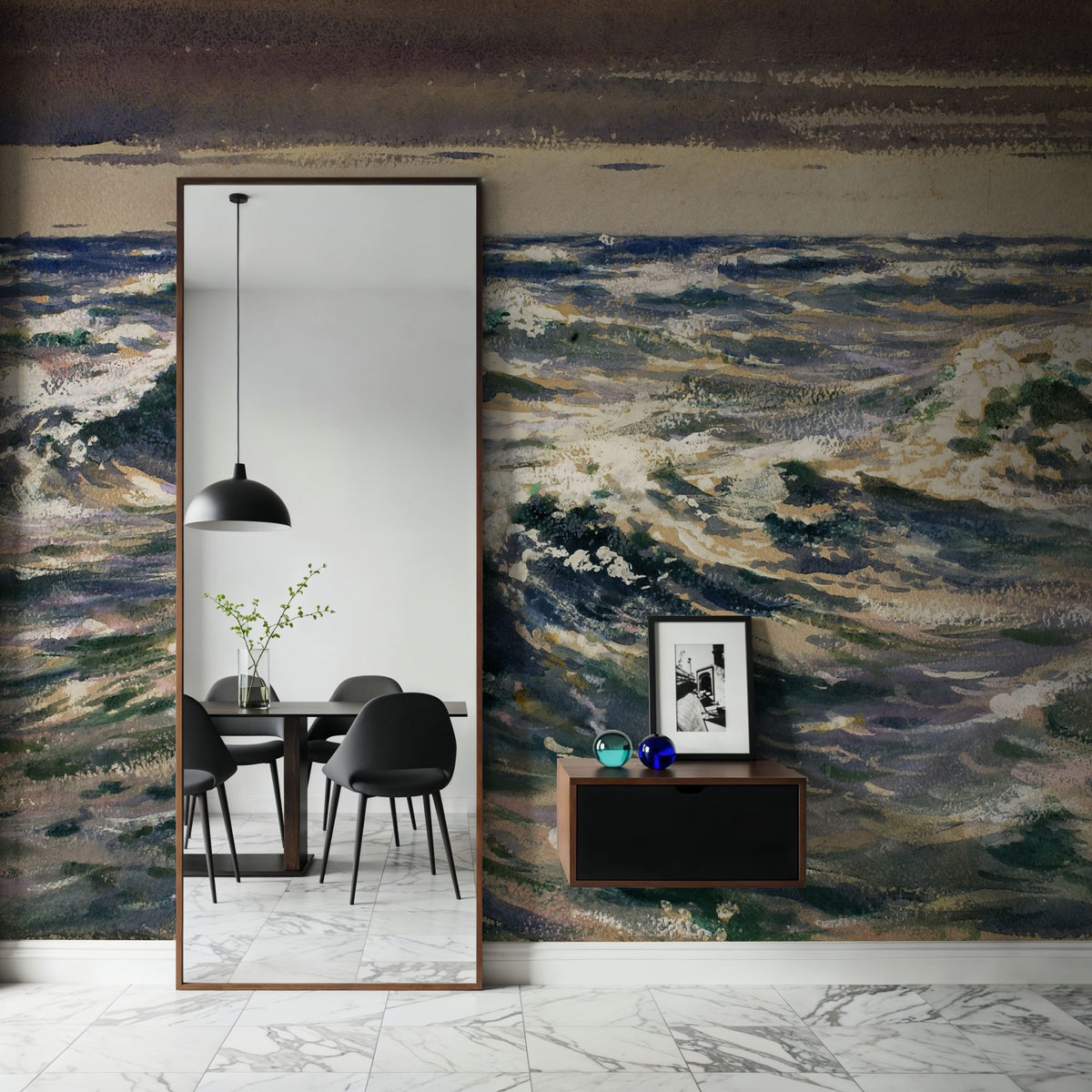 The Open Sea Mural Wallpaper - room preview 05