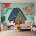 The Birdhouse Mural Wallpaper - room preview 05