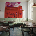 Love You III Mural Wallpaper - room preview 05