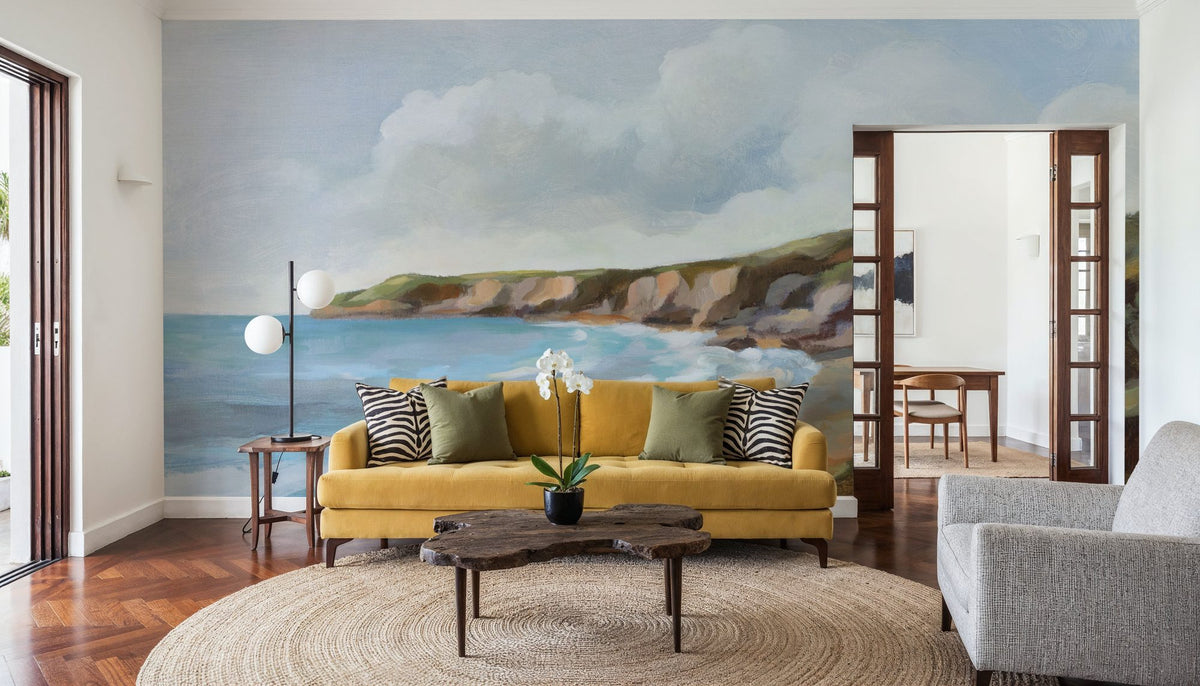 Pacific Coast Mural Wallpaper - room preview 05