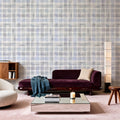 Checkered Watercolor, Stone Mural Wallpaper - room preview 05
