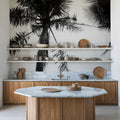 Palm Tree Looking Up II Mural Wallpaper - room preview 05