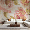 Touch of Rose II Mural Wallpaper - room preview 05