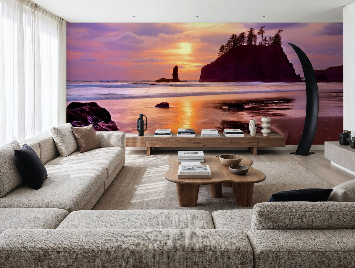 Second Beach Mural Wallpaper - room preview 05