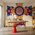 Blooming Cross I Mural Wallpaper - room preview 05