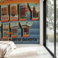 Greetings From Valley City Mural Wallpaper - room preview 05