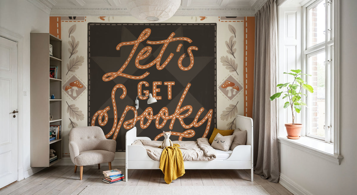 Haunted Harvest III Mural Wallpaper - room preview 05