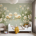 Endearing Ducklings Mural Wallpaper - room preview 05