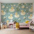 Diddy Ducklings Mural Wallpaper - room preview 05