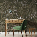 Whisper Bloom Mural Wallpaper - room preview 05