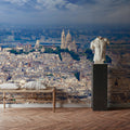 Paris Skyline and Sacre Coeur Mural Wallpaper - room preview 05