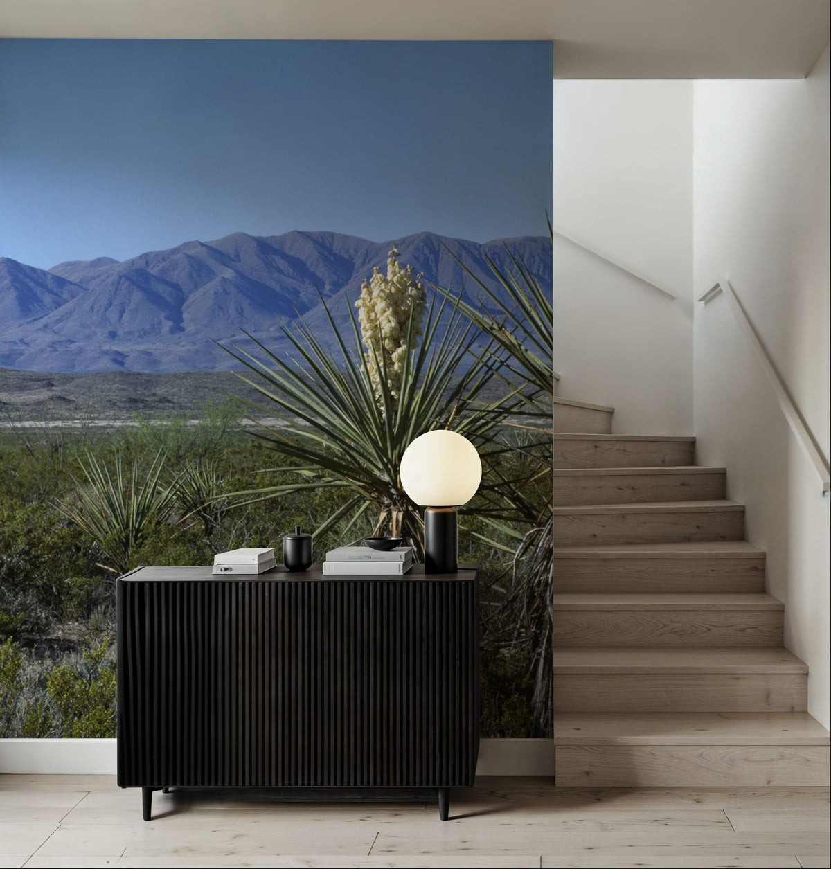 Desert Yucca Vista Mural Wallpaper - room preview 05