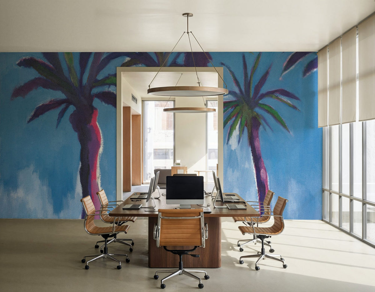 Palm Trees Morocco Mural Wallpaper - room preview 05