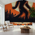 Bigfoot Lake Front Mural Wallpaper - room preview 05
