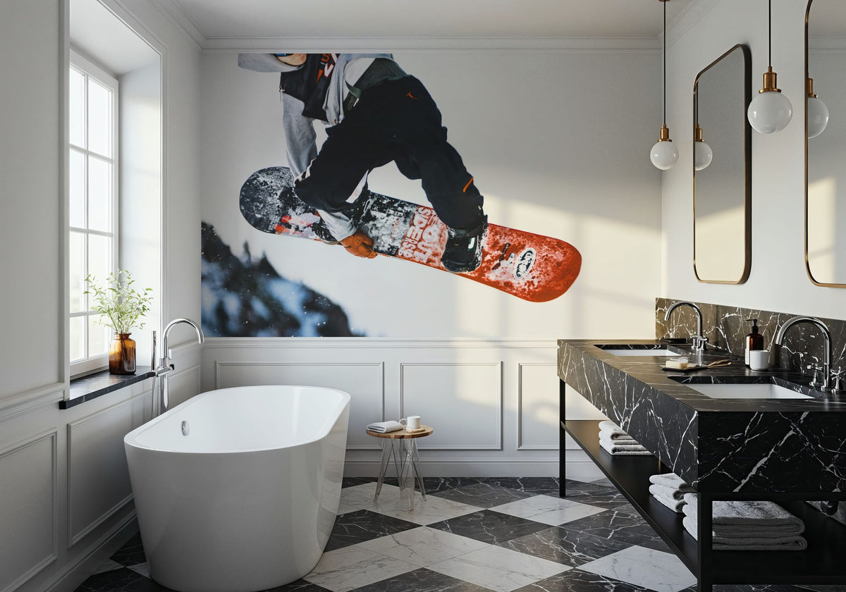 Snow Day III Mural Wallpaper - room preview 05
