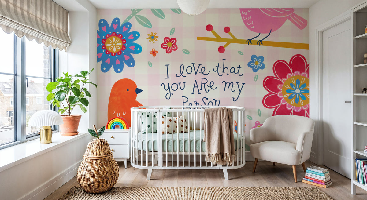 Bloom Bright II Mural Wallpaper - room preview 05