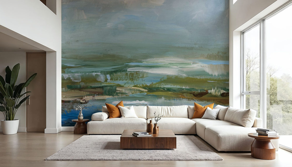 Lush Valley Mural Wallpaper - room preview 05