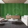 Stripe Pitch Mural Wallpaper - room preview 05