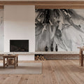Wonderful Wildflowers X Neutral Mural Wallpaper - room preview 05