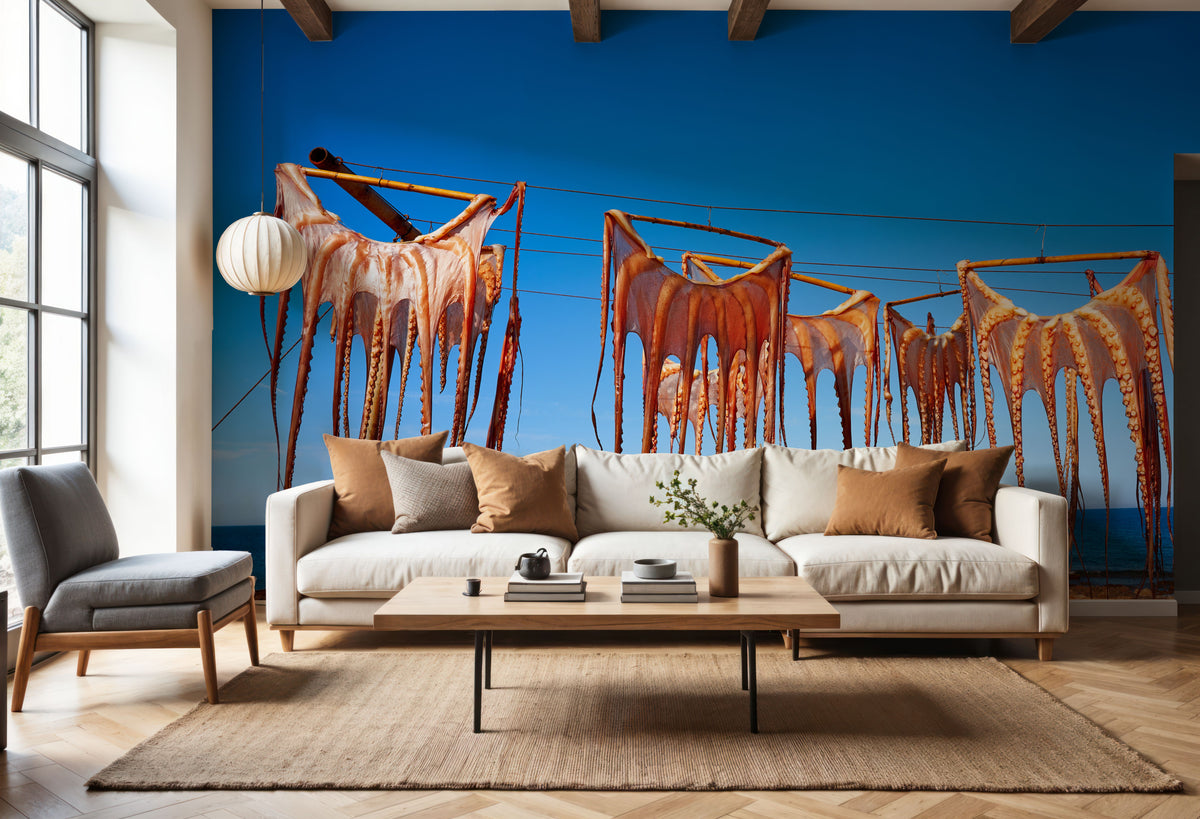 Octopus Harvest Mural Wallpaper - room preview 05