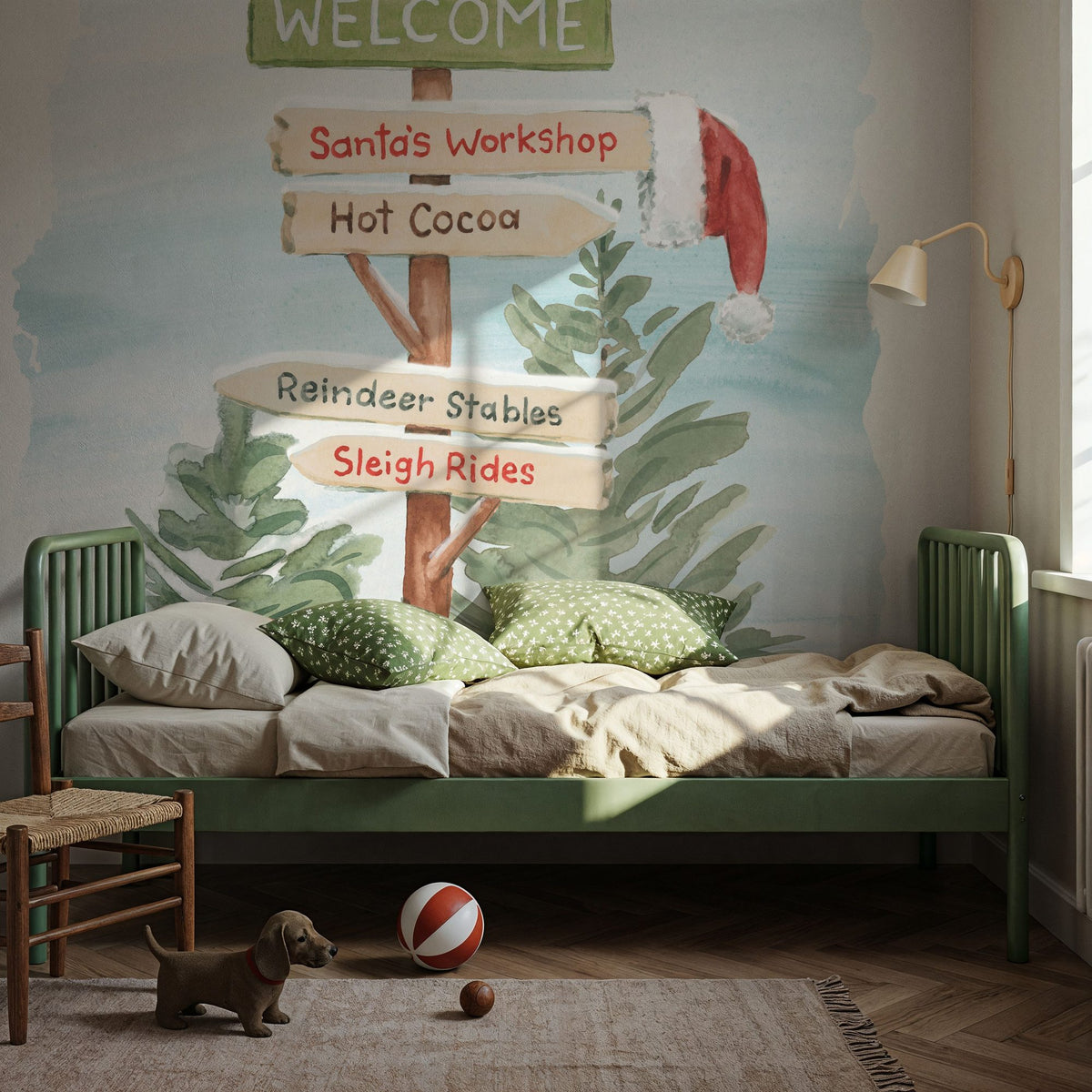 Winter Stroll III Mural Wallpaper - room preview 05
