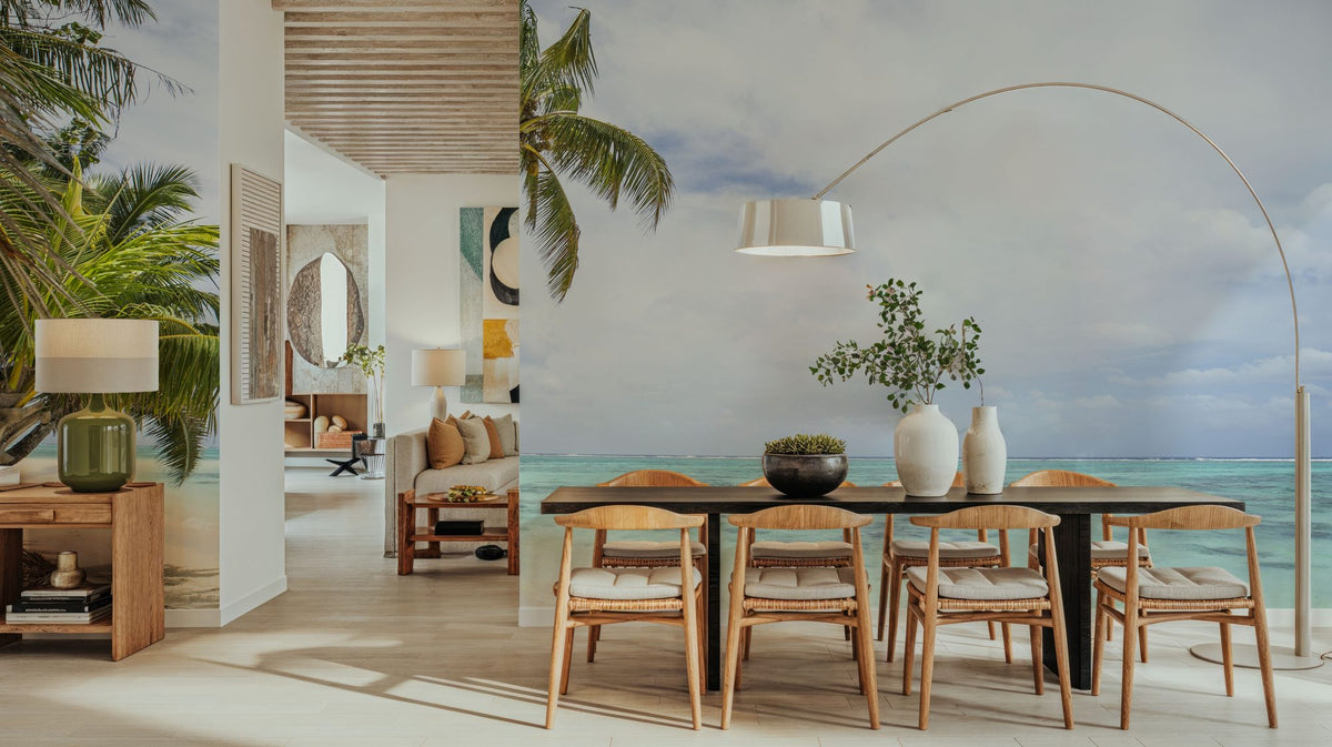 Rarotonga Palmtree Mural Wallpaper - room preview 05