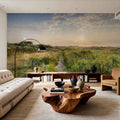 Sunrise Walk Mural Wallpaper - room preview 05