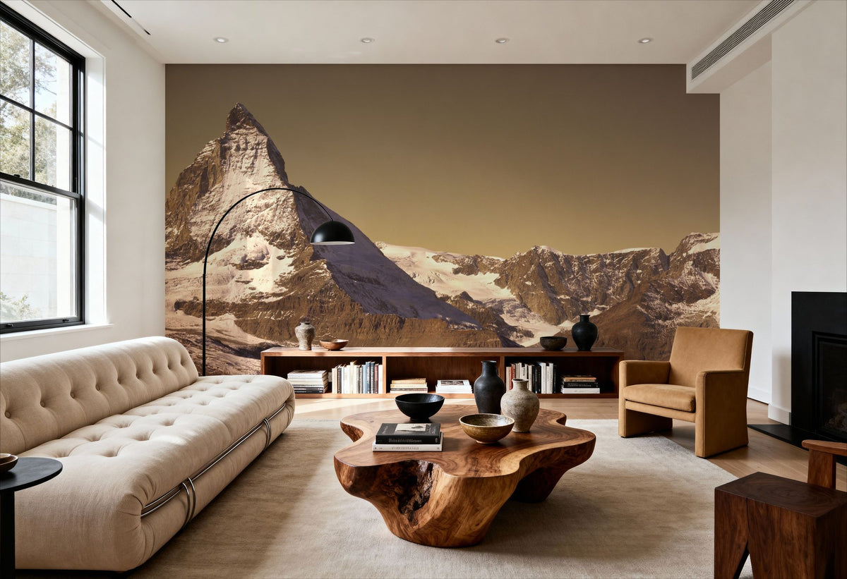 Golden Summit Mural Wallpaper - room preview 05