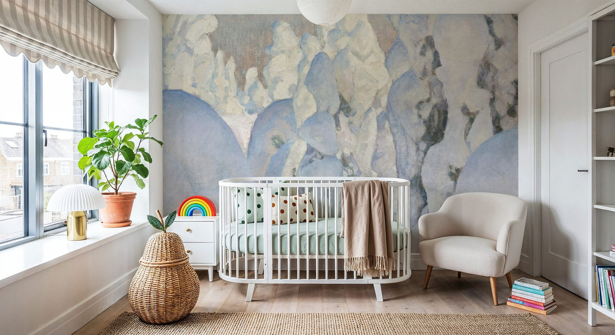 Winter Landscape Mural Wallpaper - room preview 05