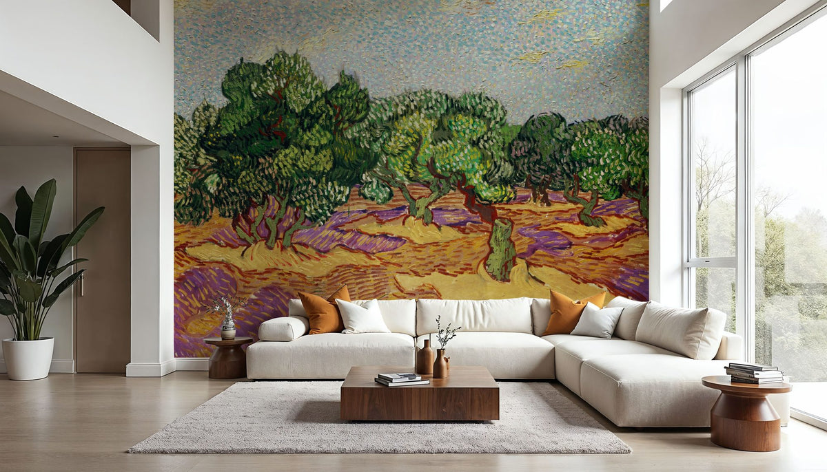 Olive Trees Mural Wallpaper - room preview 05