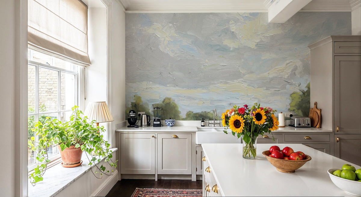 Sweeping Fields Mural Wallpaper - room preview 05