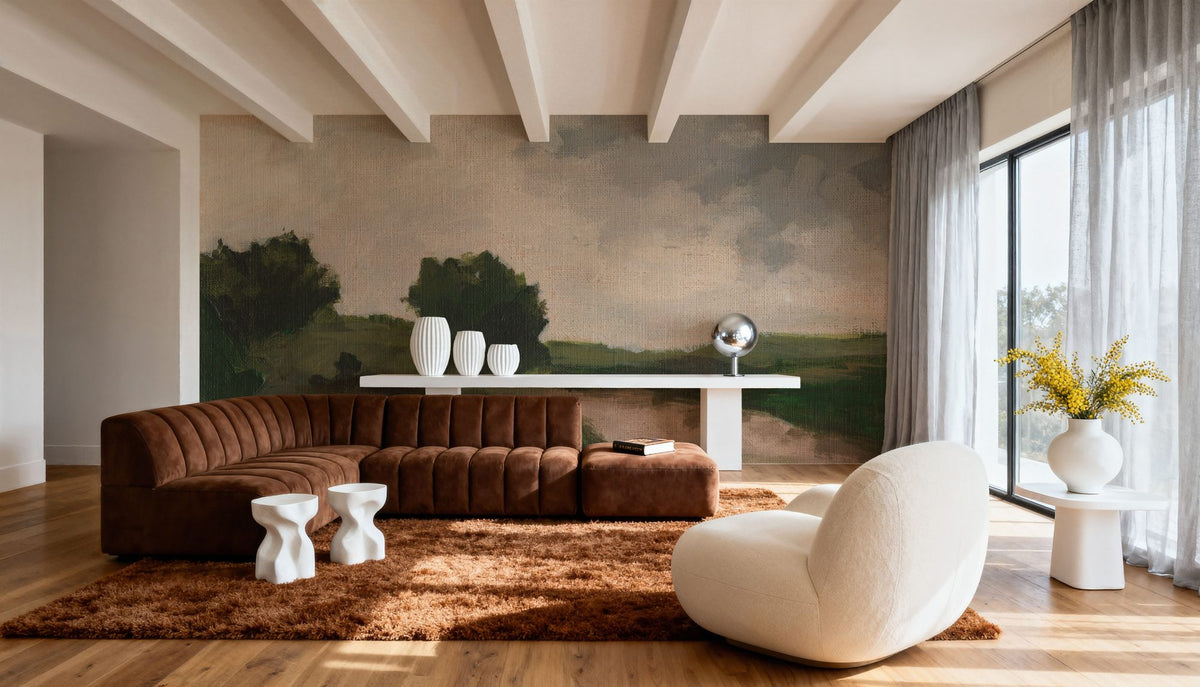 Moody Sky Mural Wallpaper - room preview 05