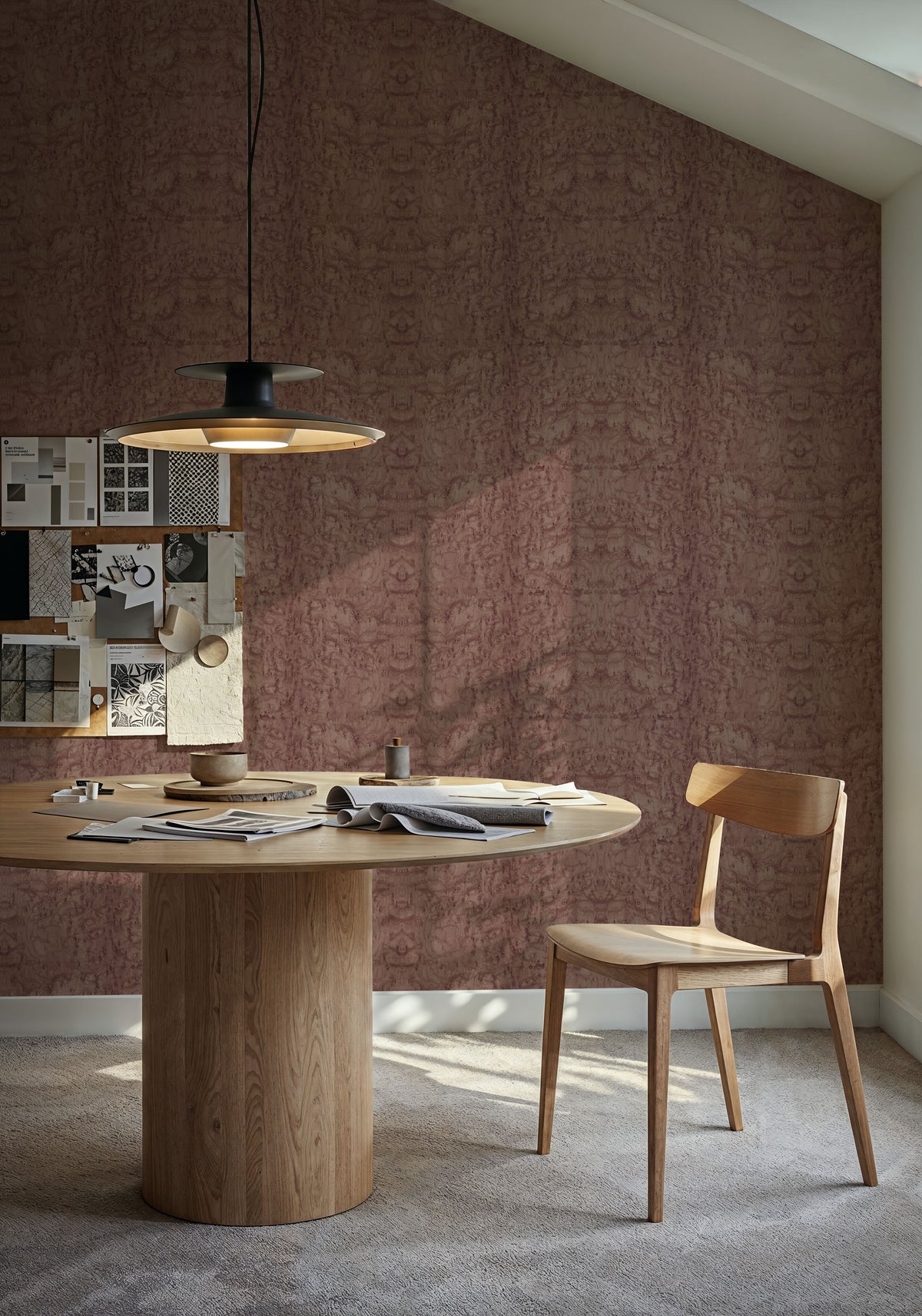 Burl Wood, Toasted Mural Wallpaper - room preview 05