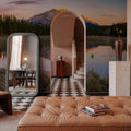 Carrot Creek Pond Mural Wallpaper - room preview 05