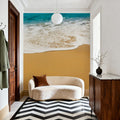 Beach Time Natural Mural Wallpaper - room preview 05