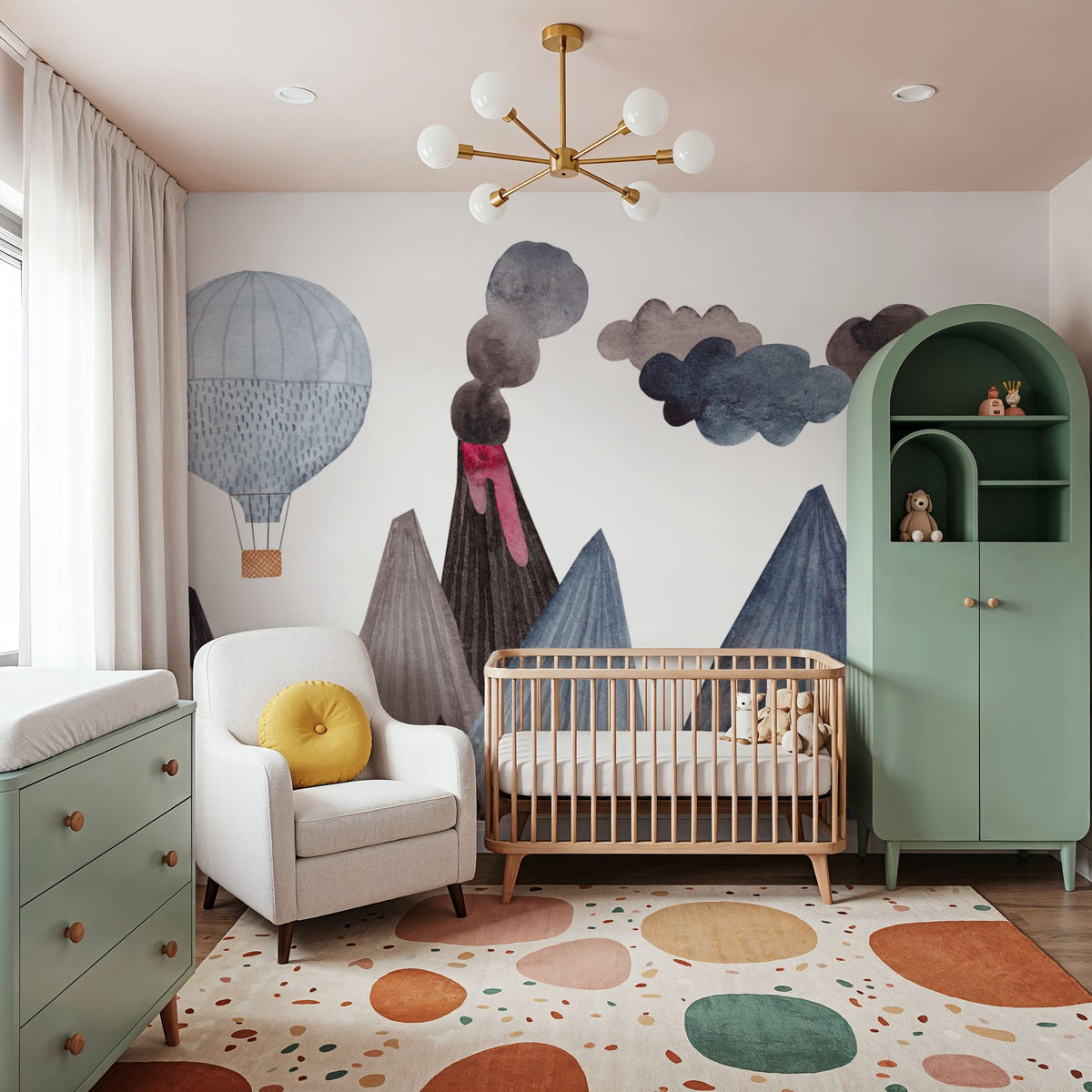 Up in the Sky Mural Wallpaper - room preview 05