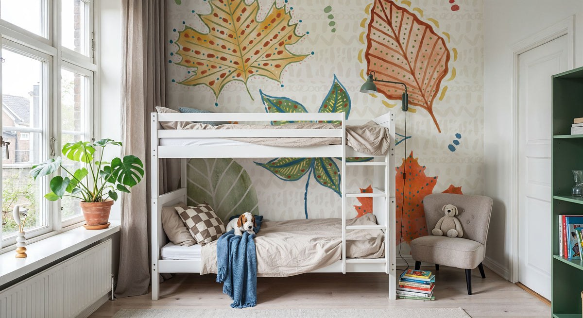 Harvest Whimsy V Mural Wallpaper - room preview 05